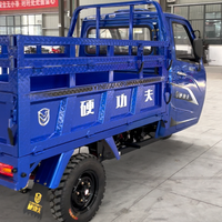 Fabrika Direkt Tedarik Açık 3 Tekerlekli YGF150ZH-9 CKD Kitleri OEM Özelleştirme Kabul Edilir Kargo Triportörü 200CC Motor Yüksek Yük Kapasitesi