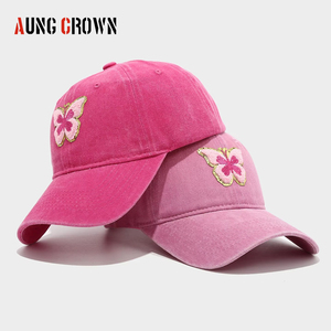 Gorra de Béisbol Desestructurada Tipo Dad Hat con Logotipo Bordado en Chenille de <span class=keywords><strong>Alta</strong></span> Calidad, Lavado Ácido y Efecto Desgastado, Venta al por Mayor - Product Image 2