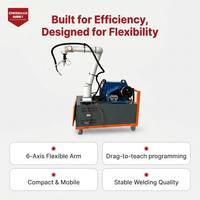 Robot de Soldadura Colaborativo de 6 Ejes con Programación Drag-to-Teach para Soldadura Flexible de Pequeños Lotes