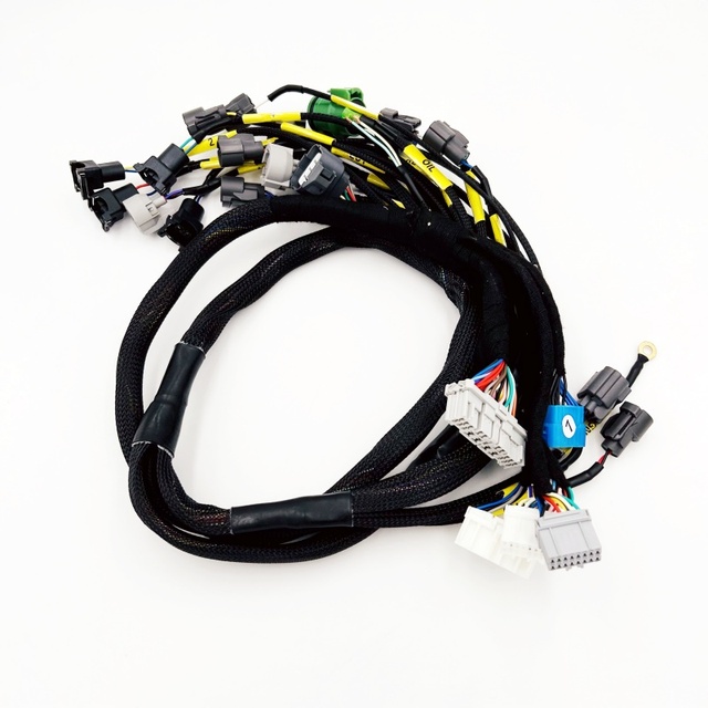 High Quality Automotive Cable Assembly Wire Harness Manufacturing for Car Engine Honda-Civic 92-95 OBD1 OBD2