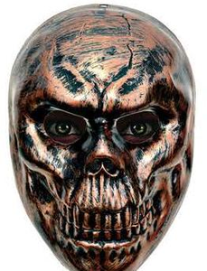 Maschera per Mascherata in EVA Composito Multicolore Elettroplaccato Teschio Pirata <span class=keywords><strong>Horror</strong></span> Integrale per Festa di Halloween - Product Image 6