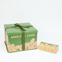 Boîte à gâteau en papier personnalisée en gros pour usine, OEM ODM, impression offset, emballage cadeau en carton pour boulangerie, commande commerciale