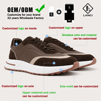 Fabricante de Calzado Personalizado LANCI, Zapatillas Deportivas OEM para Mujer, Zapatillas de Lujo Personalizadas con Logotipo, Zapatillas Deportivas para Mujer