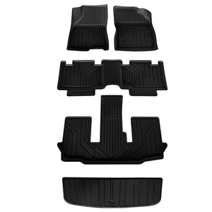 Ensemble de tapis de sol de voiture en TPE imperméable pour GAC Trumpchi M6 GM6 2020 2021 2022 <span class=keywords><strong>2023</strong></span>, inodore, antidérapant, accessoires MPV - Product Image 1