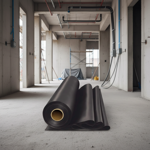 Gecertificeerde, hoogwaardige, milieuvriendelijke geomembraan reservoir <span class=keywords><strong>liner</strong></span> op maat, dikte 0,5 mm/0,75 mm <span class=keywords><strong>HDPE</strong></span> voor dammen en viskwekerijen - Product Image 1