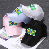 Casquette de baseball en maille d'été pour les fans de football d'Argentine, style tendance, logo personnalisé, casquettes de football d'Argentine, match de football 2026
