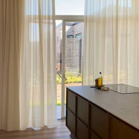 Cortinas de Tul de Alta Calidad, Diseño Ligero y Translúcido con Material Premium Suave