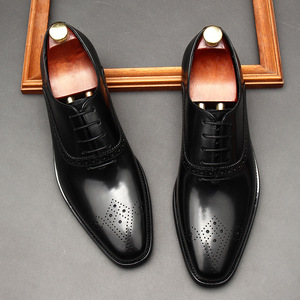 Zapatos de Verano para Hombre de Cuero Genuino de Primera Capa, Suela Blanda, Transpirables, Zapatillas Blancas con Suela de Goma, Diseño de Parches, Punta Cuadrada, con Cordones - Product Image 5