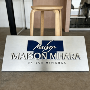 Lettres en relief en métal brossé personnalisées de luxe avec halo lumineux, signalisation rétroéclairée 3D pour la réception de bureau, mur, image de marque d'entreprise - Product Image 3