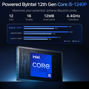 Máy tính xách tay doanh nghiệp mở khóa bằng vân tay, chip Core I5-1240P, RAM 24GB, ổ cứng 1TB, máy mới, bàn phím tiếng Anh có đèn nền - Product Image 2