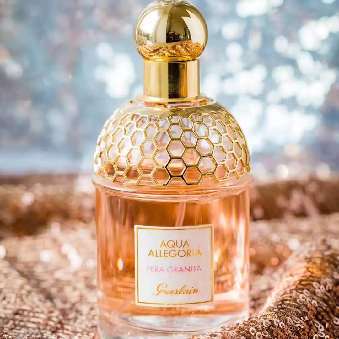 Pegatina de perfume de lámina dorada de alta calidad, etiqueta adhesiva cosmética para botella de vidrio de perfume