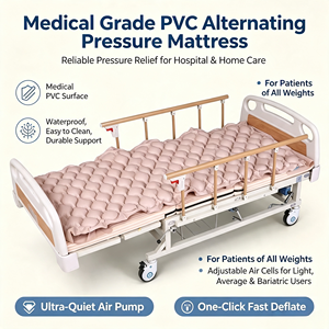 Matelas anti-escarres en PVC, matelas à bulles d'air gonflable médical pour lit d'hôpital, soins infirmiers - Product Image 4