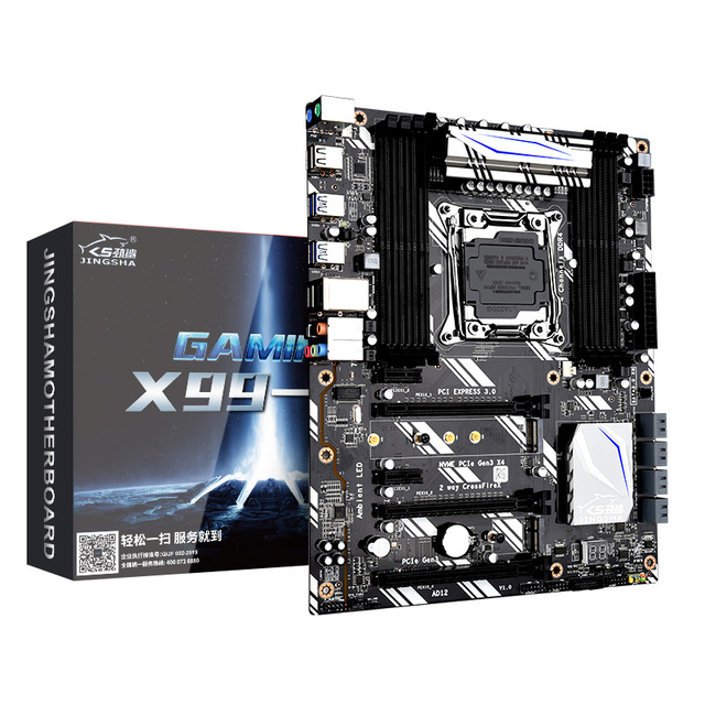 X99D8 Motherboard DDR4 ECC REG RAM Support Unlocked Turbo Boost With E5 2620V3 2678V3 2680V4 2650V3 2660V3 2680V3