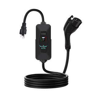 Cargador Portátil para Vehículos Eléctricos de 1.92kW 16A CA Tipo 1 con Corriente Ajustable y Pantalla LCD de 1.8 Pulgadas para Uso Doméstico/Público - Product Image 4
