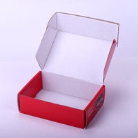 Caja de Cartón Corrugado para Envíos de Comercio Electrónico, con Laminado Mate y Diseño Personalizado