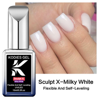 KODIES GEL Biab Builder Liquid UV Gel Polish Sans HEMA/Sans TPO Semi-Permanent Facilement Dissolvable Longue Durée Logo Personnalisé