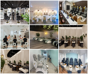 หัวเตียงแชมพูสปาแบบญี่ปุ่นพร้อมอ่างเซรามิกขนาดใหญ่ทนทานและมีสไตล์สำหรับร้านทำผมและเล็บหรือโรงแรม - Product Image 5