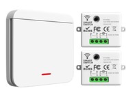 Remote Control Nirkabel 4 Tombol Kode Pembelajaran Logam Silikon 433m 4 Tombol DC12V Baterai Isi Ulang Tahan Air untuk Rumah