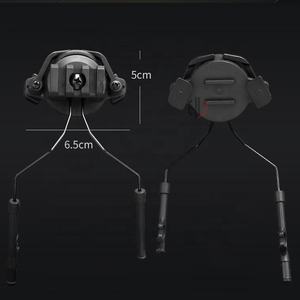Soporte de auriculares ajustable de ángulo 360 adaptador de soporte de riel ARC para casco táctico de deporte al aire libre - Product Image 2