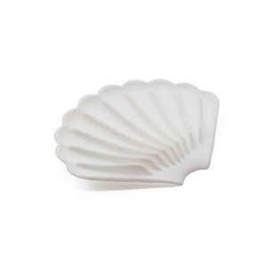 15 X 12.5CM Anti-slip Shell Shape Soap <b>Storage</b> Holder for <b>Storage</b> Holder for <b>Shower</b> Spoon Holder for Soap Silicone Shell Soapbox - Product Image 1