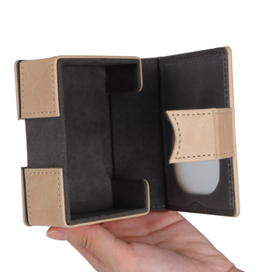 Boîte de rangement <span class=keywords><strong>en</strong></span> cuir personnalisable pour jeux de société, cartes de visite et cartes sportives – Vente <span class=keywords><strong>en</strong></span> gros directe usine - Product Image 5
