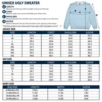 Pull de Noël moche unisexe personnalisé en mélange de polyester à séchage rapide, motif couple de dessins animés avec enfants et animaux de compagnie, pour le dropshipping