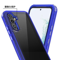 Accessoires pour téléphone, protection contre les chutes à 360°, coque blindée 3 en 1 pour Samsung Galaxy A14 A15 A16 A55 A56 A17 A03S, coque transparente pour téléphones