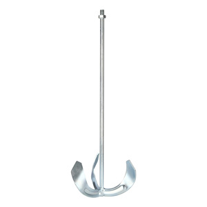 Cuchilla mezcladora de acero inoxidable para taladro, accesorio agitador de vástago recto - Product Image 1