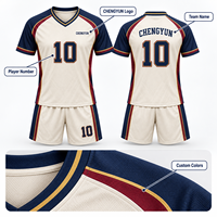 Maillot de volley-ball personnalisé rétro style universitaire, design color-block, uniforme d'équipe sublimé, club, école, OEM, anti-humidité, unisexe