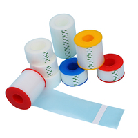 Ruban adhésif médical transparent en oxyde de zinc pour la protection sportive, en coton chirurgical, en rouleau
