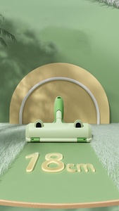 แปรงกำจัดขนสองทิศทางสำหรับสุนัขและแมว ดีไซน์รูปทรงกบ เป็นมิตรกับสิ่งแวดล้อม หวีสำหรับสัตว์เลี้ยงที่จำเป็นสำหรับการทำความสะอาดและดูแลขนสัตว์เลี้ยง - Product Image 5