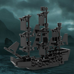 MOC1652 le Mini <span class=keywords><strong>Black</strong></span> <span class=keywords><strong>Pearl</strong></span> 159Pcs Briques Pirates Films Assembler Modèle Éducatif Briques Blocs de Construction pour Enfants Cadeau Jouets - Product Image 2