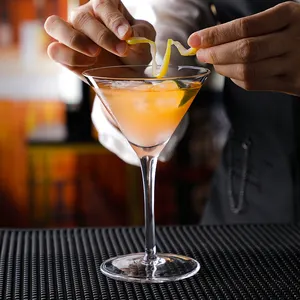Kaca Martini Cocktail, Kristal Elegan 16Oz untuk Bar