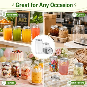 Latas de Plástico PET Vacías para Bebidas, Cerveza, Jugos, Transparentes, Botellas de Plástico - Product Image 4
