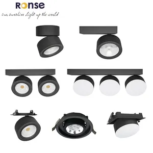 RONSE 독특한 디자인 Led 천장 조명 7W- 40W 전원 조정 가능한 천장 조명 우리 캐나다 시장