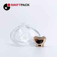 Flacons de parfum vides en verre fantaisie de 100 ml, design fantaisie, fabrication 2025, conception d'emballage de parfum