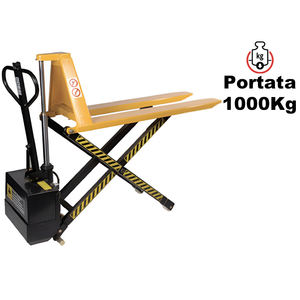 Transpalette électrique à pantographe Barbero BP10GB, haute hauteur, capacité de 1000kg - Product Image 1