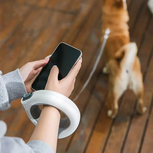 Doe Pet 3M Retractable LED Light Automatic Chargeable Flexible Dog Puppy <strong>Cat</strong> Traction Rope Belt Dog <strong>Leash</strong> for Large Dogs Product - Product Image 3