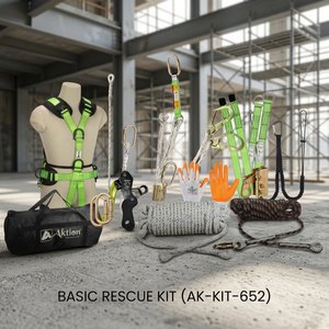 Le kit de sauvetage AKTION offre une solution complète et immédiate pour le sauvetage d'une victime d'une chute en hauteur. - Product Image 3