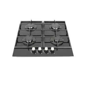 Temperature Control Built-in Gas and Electric Hob with Safety Device Tempered Glass Panel Cooktops 4 burner Gas <b>Cooker</b> - Product Image 5