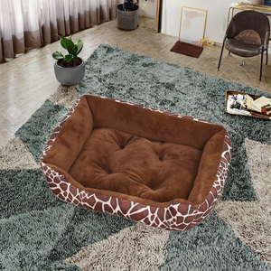 Lüks Yıkanabilir Çevre Dostu Kadife Katlanabilir Köpek ve Kedi Yatağı Kanepe Minderi Sağlam Su Geçirmez Taban Yumuşak Sıcak Evcil Hayvan Yatağı - Product Image 4