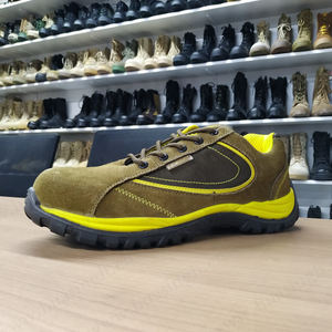 Chaussures de randonnée HY, en daim extérieur, <span class=keywords><strong>pointe</strong></span> en fibre de verre, couleur coyote, semelle extérieure métallique, anti-perforation, chaussures de sécurité athlétiques HSS456 - Product Image 3