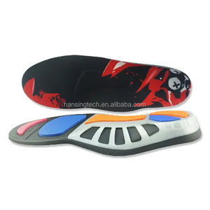 Men's Women's Sports Walking Shoes High Arch <b>Supports</b> Flat Feet Orthotics Insoles Gel Pain Relief for Plantar Fasciitis EVA - Product Image 1