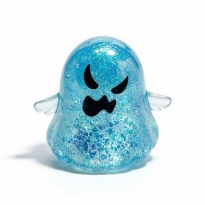 Juguete Blandito de Calabaza Fantasma de Halloween con Textura de Gelatina, Cubo para Apretar, Novedad para Relajación de Escritorio, Regalos de Halloween - Product Image 1