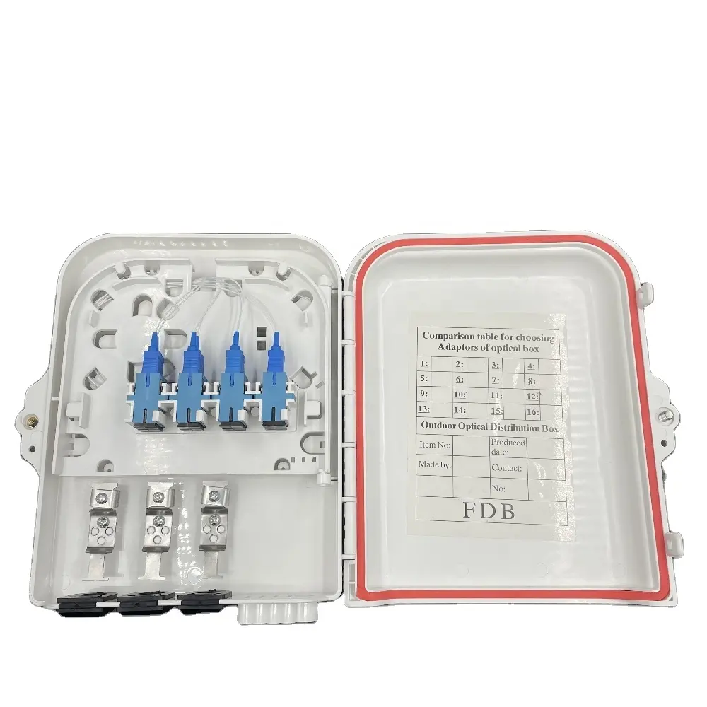 통신 제품 8 코어 CTO ODP FDB FTP 광 분배 낮잠 포트 Ftth 광섬유 박스