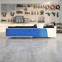 Graveur laser CO2 CNC Tz1325, grande surface de travail, haute précision, contrôle Ruida, refroidissement par eau, servomoteur Leadshine