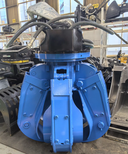 אביזרי מחפר MONDE, צבת הידראולית מסתובבת לקילוף קליפות תפוז, צבת הריסה רב-תכליתית, צבת לאיסוף גרוטאות מתכת וסלעים - Product Image 4