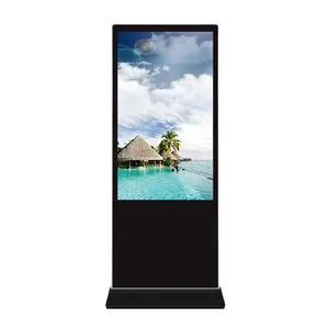 32 inç zemin standı LCD dijital tabela LCD reklam ekipmanları dikey reklam ekranı