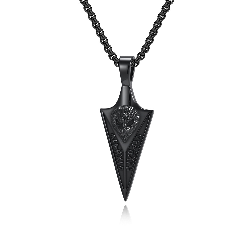 Chaîne noire PL001 3*60cm