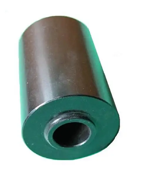 4 Inch Industrial Nose Roller Solid Cast Iron Steel Roller